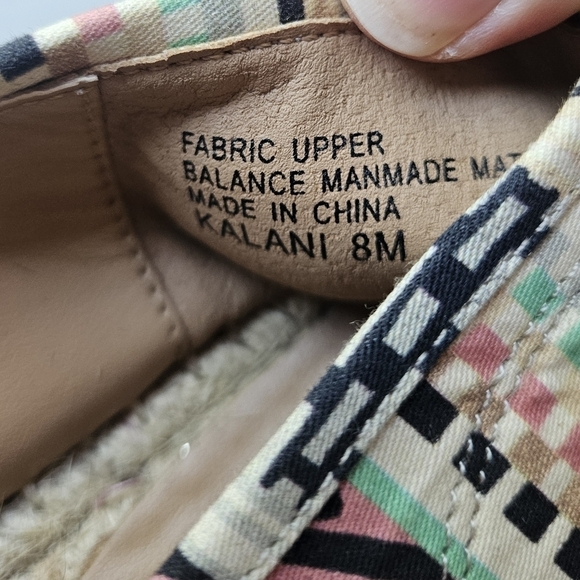 Crown Vintage Kalani Espadrilles Shoes Women's Size 8M - Picture 7 of 7